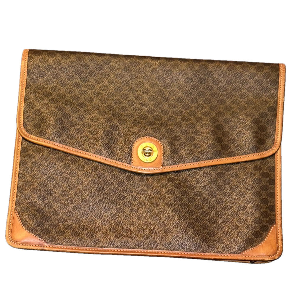 Celine Unisex Monogram Portfolio Vintage